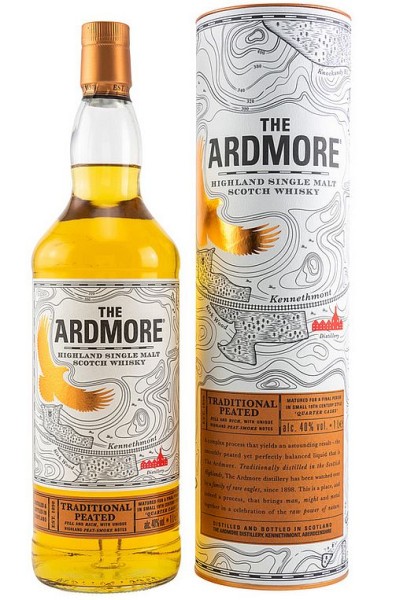Ardmore LITER 40% Traditional cask peated Single Malt Whisky