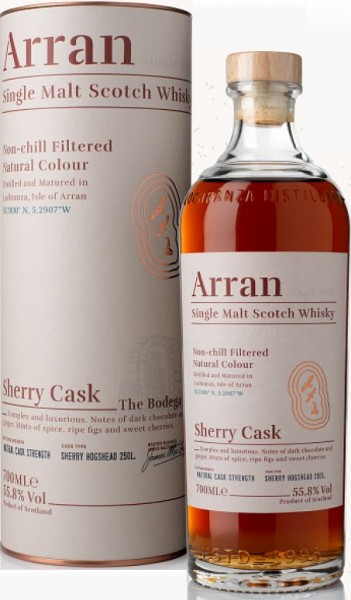 Arran Sherry cask strength Single Malt Whisky