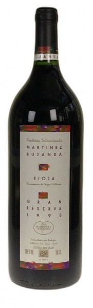 1998er Conde de Valdemar Gran Reserva Rioja tinto MAGNUM