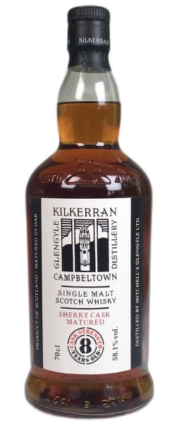 Kilkerran Sherry Cask 8 years Campbeltown Single Malt Whisky