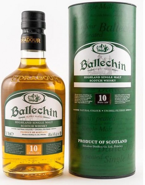 Edradour Ballechin 10 years MINI Heavily Peated Single Malt