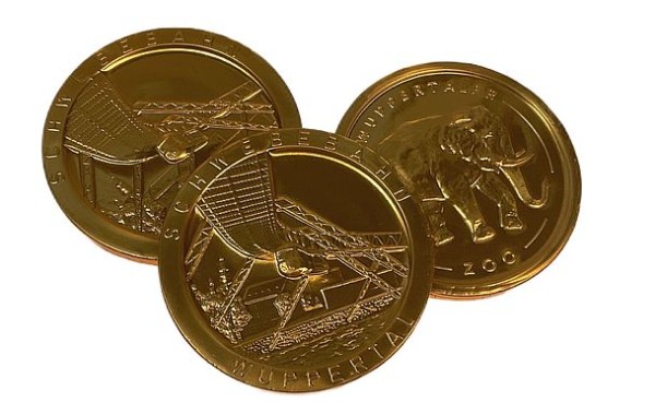 Orthmanns Wupper -Taler Schokolade