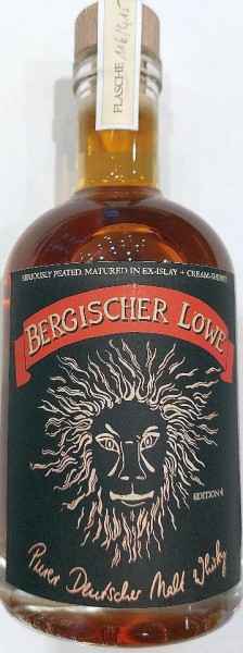 Bergischer Löwe Whisky - purer deutscher Malt Whisky