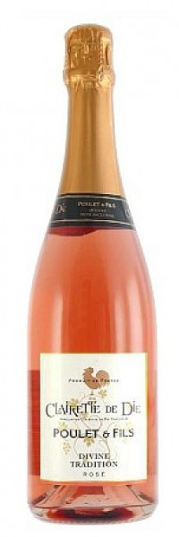 Poulet -Clairette de Die Rosé - Vin Mousseux