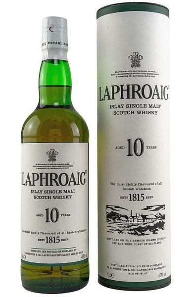 Laphroaig 10 years Islay Single Malt
