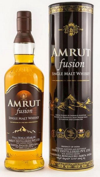 Amrut Single Malt Fusion Whisky Indian