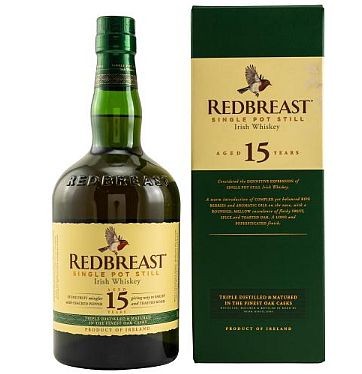 Redbreast 15 years old Irish Whiskey triple distilled