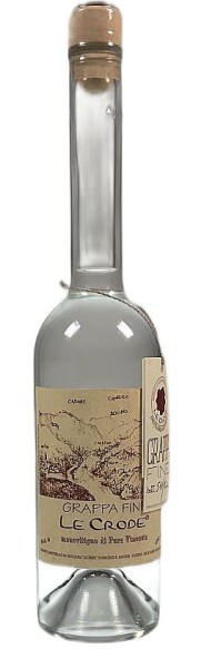 Le Crode 0,5l Grappa di Pura Vinaccia