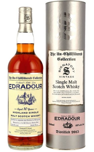 Edradour Signatory 2015/2026 unchillfiltered Single Malt