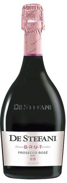 De Stefani PROSECCO ROSATO Spumante Brut DOC