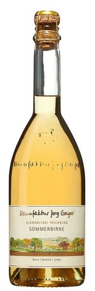 Geiger Saftmanufaktur Sommerbirne alkoholfrei prickelnd