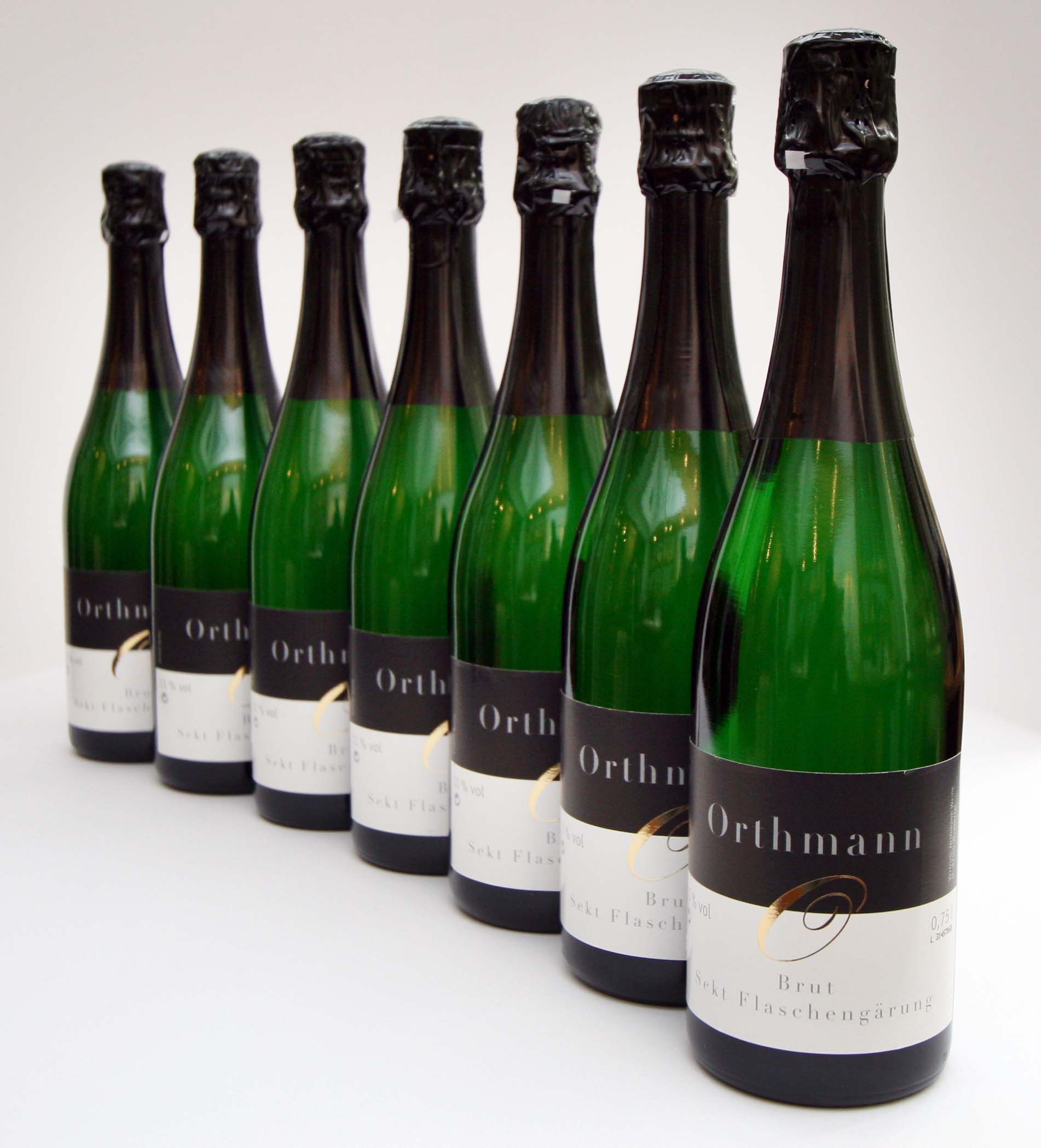 Orthmann ´s Riesling brut Sekt | Deutschland | Sekt Schaumwein |  Champagner, Sekt & Co | Orthmann Weine