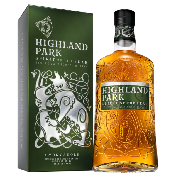 Highland Spirit of the Bear LITER Single Malt Orkney Island Whisky