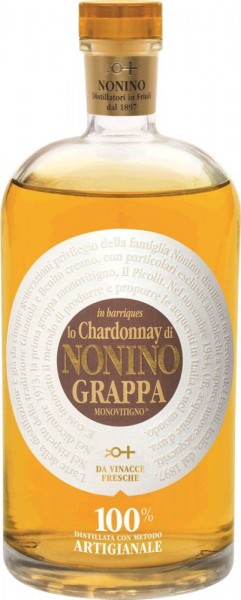 Nonino Chardonnay Grappa barrique