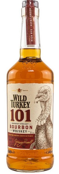 Wild Turkey 101 proof Kentucky straight Bourbon Whiskey