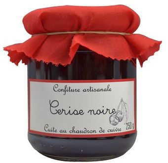 Schwarzkirschkonfitüre - Cerise noire 250g