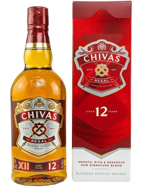 Chivas Regal 12 years Blended scotch Whisky