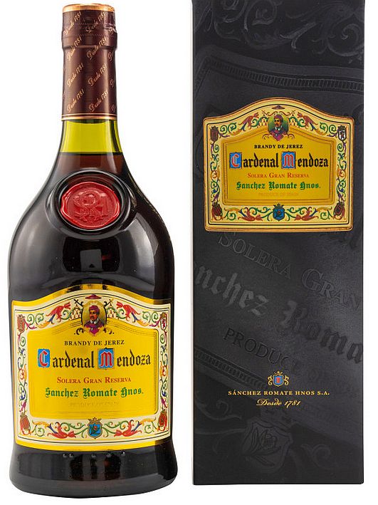 Cardenal Mendoza Brandy Gran Reserva Jerez Spanische Brandys Cognac