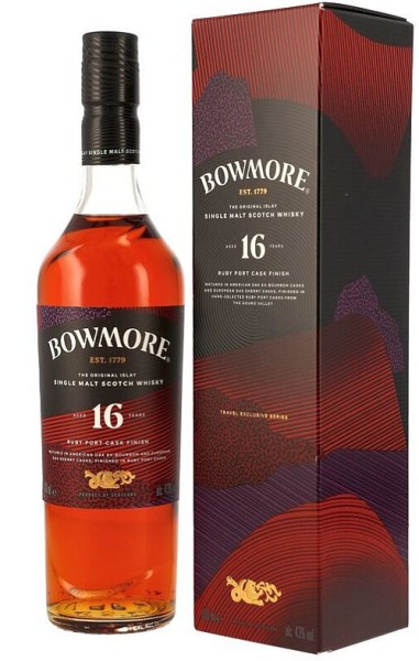 Bowmore 16 years Port Cask Islay Single Malt Whisky