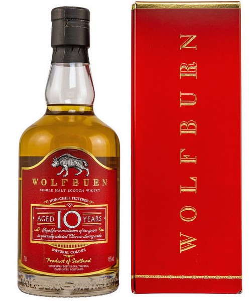 Wolfburn 10 years Single Malt Hand Crafted Whisky