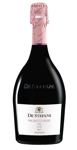 De Stefani PROSECCO ROSATO Spumante Brut DOC