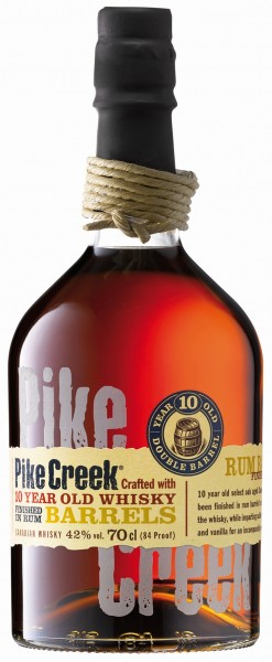 Pike Creek 10 years Old canadian Whisky, Rum finish