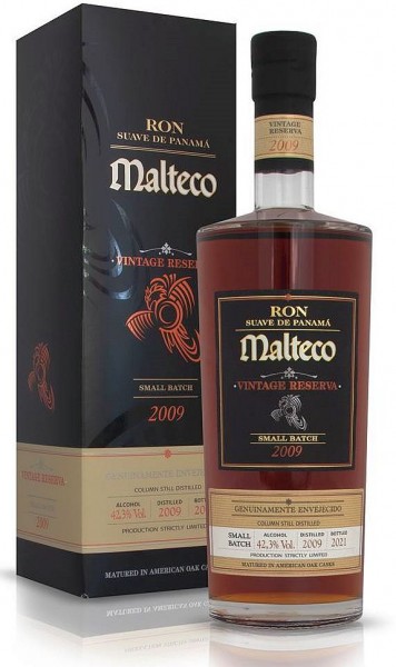 Malteco Rum 2011 small batch Vintage Reserve Panama