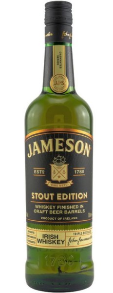 John Jameson CASK MATE Stout Irish Whiskey LITER