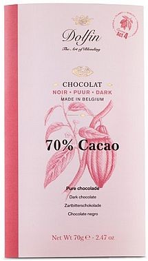 Dolfin Noir 70% Schokolade 70g Tafel
