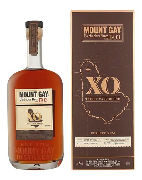 Mount Gay XO EXTRA OLD Barbados Rum Triple Cask