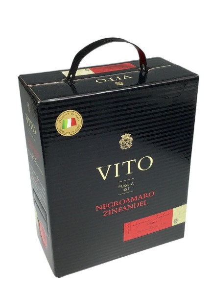 VITO Zinfandel Negroamaro Bag in Box 3 Liter