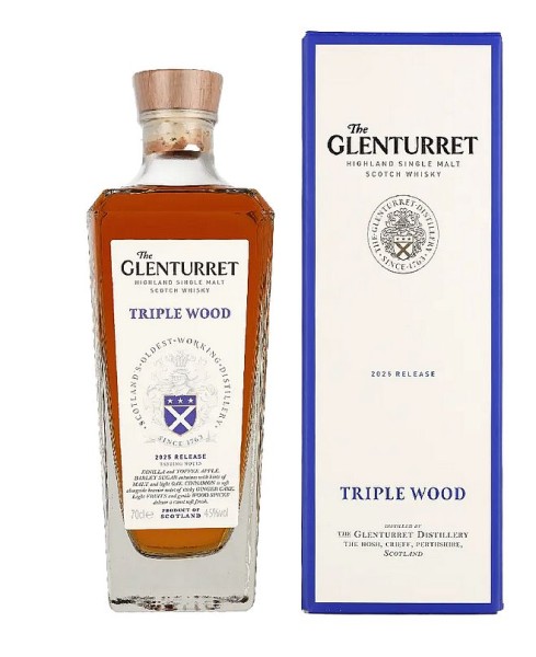 Glenturret triple wood Highland Malt 25 edition