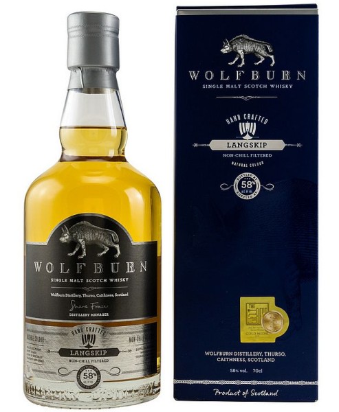 Wolfburn Langskip Single Malt Hand Crafted Whisky