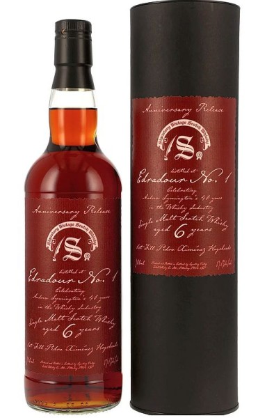 Edradour No.1 2020/2026 - 6 y.o. - 1st Fill PX Hogsheads - Anniversary Release