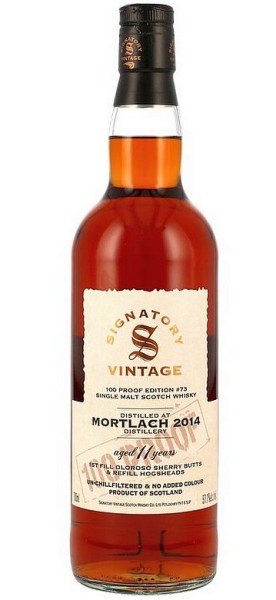 Mortlach 2014/2026 Signatory Single Malt Whisky 100 proof Edition Batch 73