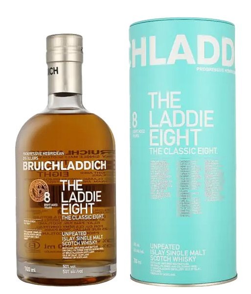 Bruichladdich 8 years Laddie classic scottish Barley Islay Single Malt