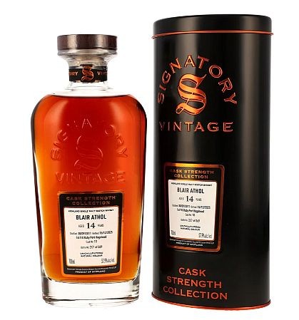 Blair Athol Signatory 2011/25 14 years 1st Fill Ruby Port Cask Single Malt Whisky