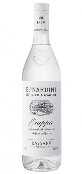 Nardini Grappa Bianca Liter 50%vol