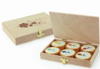 Chocolate for Wine, 12er Taler Holzkiste Chocolate for Wine, 12er Taler Holzkiste