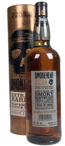 Smokehead, LITER extra rare Peated Scotch Whisky