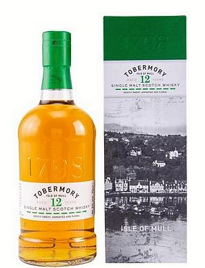 Tobermory 12 years Single Malt Isle of Mull Whisky